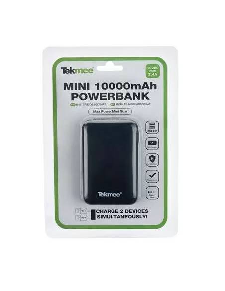 Mini Powerbank Double USB 10000mAh de la marque Tekmee