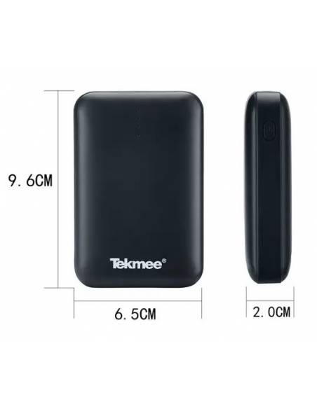 Mini Powerbank Double USB 10000mAh de la marque Tekmee