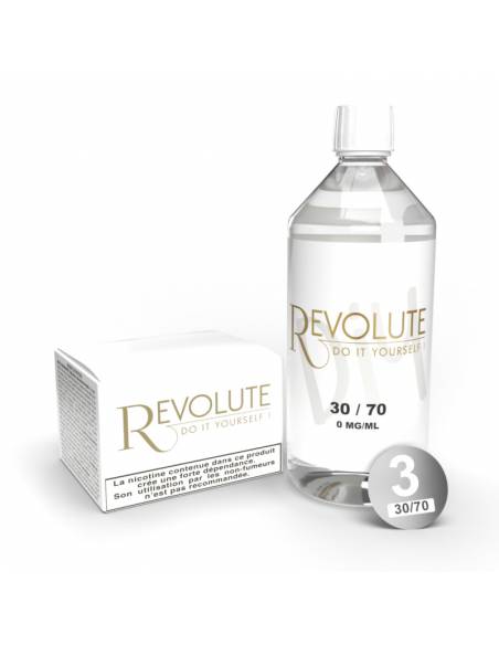 Pack DIY 30/70 1 litre 3mg par le fabricant Revolute