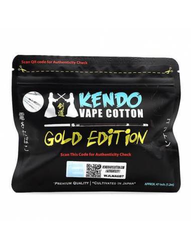 Coton pour atomiseur Kendo Vape Cotton - Gold Edition