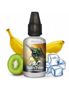 Arôme concentré Green Banana 30ml, gamme Hidden Potion