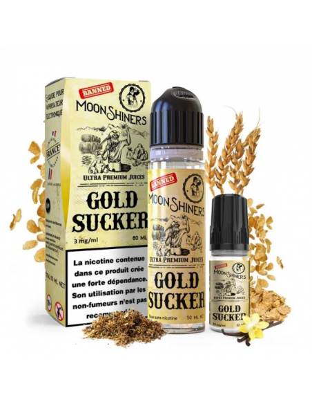 Eliquide Gold Sucker 50ml de la marque Le French Liquide