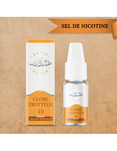 liquide Globe Trotteur en Sels de nicotine par Petit Nuage