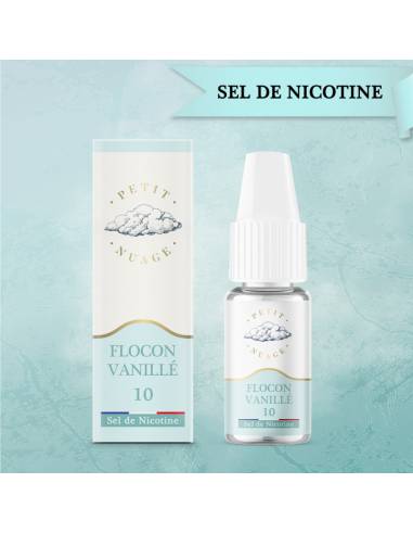 Eliquide Flocon Vanillé en Sels de nicotine par Petit Nuage