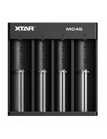 Chargeur intelligent 4 accus MC4S de la marque Xtar
