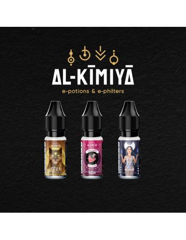 Pack découverte e-liquides de la marque Al-Kimiya en 10ml
