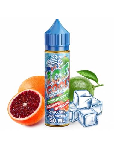 Eliquide Citron Vert Orange Sanguine 50ml par Ice Cool