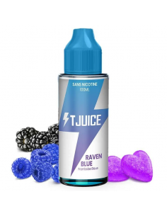 Eliquide Raven Blue 100ml, grand format de la marque T Juice