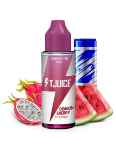 Eliquide Dragon Energy 100ml, grand format de marque T Juice